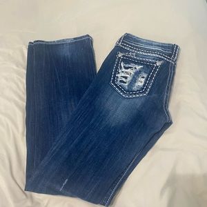 Womens miss me bootcut jeans